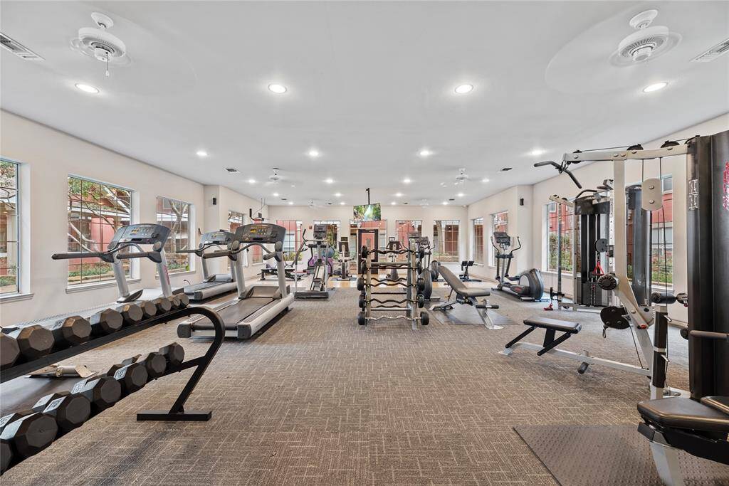 Residents can also enjoy use of the 24-hour on-site fitness center!