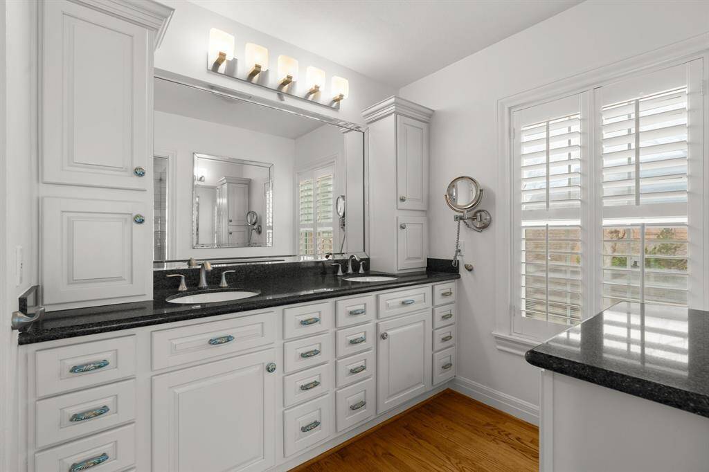 Primary Bath with Double Sinks