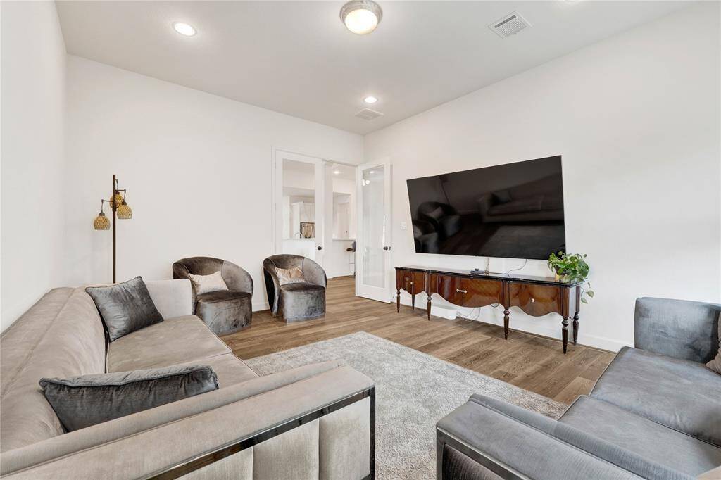 There are endless possibilities for this game room. It can be converted into a second office, secondary living room, or another bedroom.