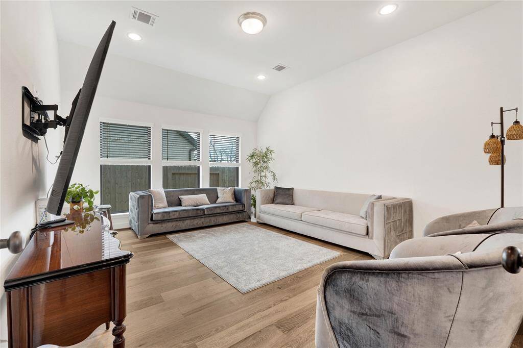 There are endless possibilities for this game room. It can be converted into a second office, secondary living room, or another bedroom.