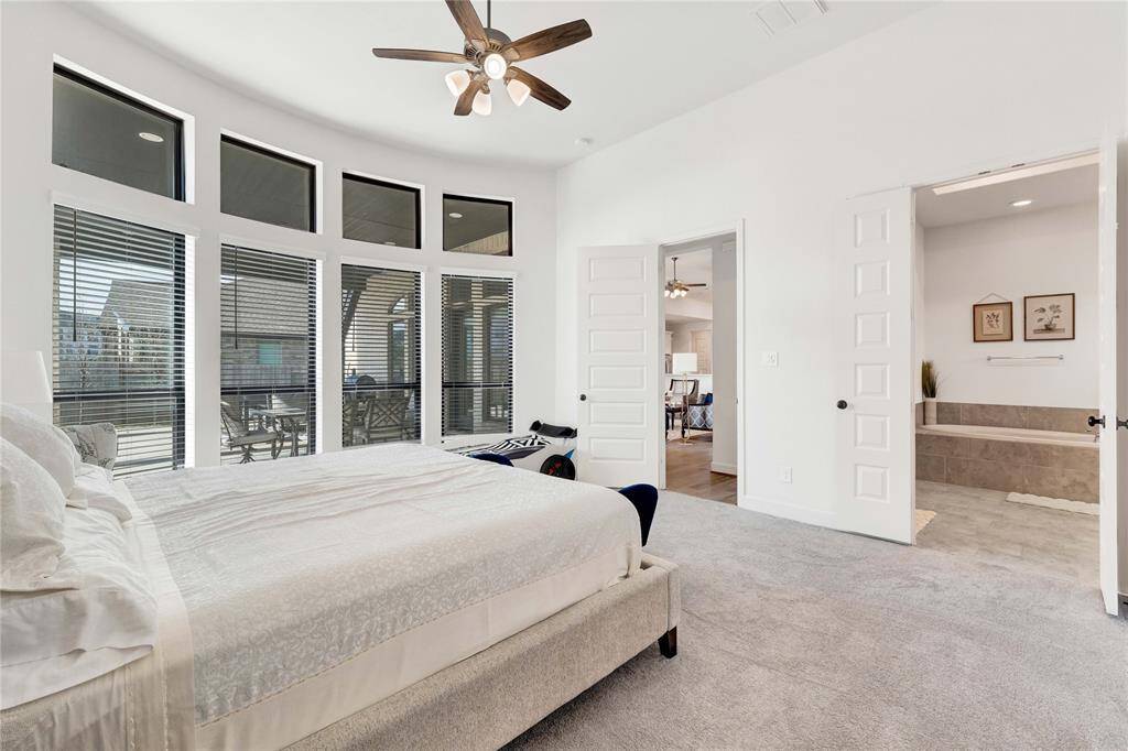Another view of the primary bedroom.