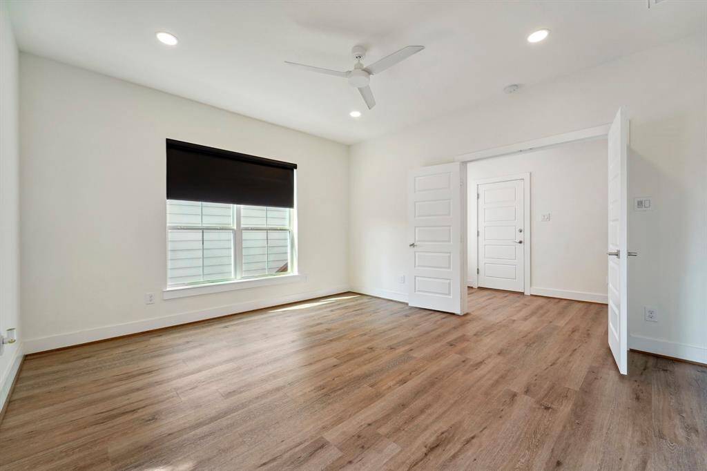 Black out blinds in bedrooms!