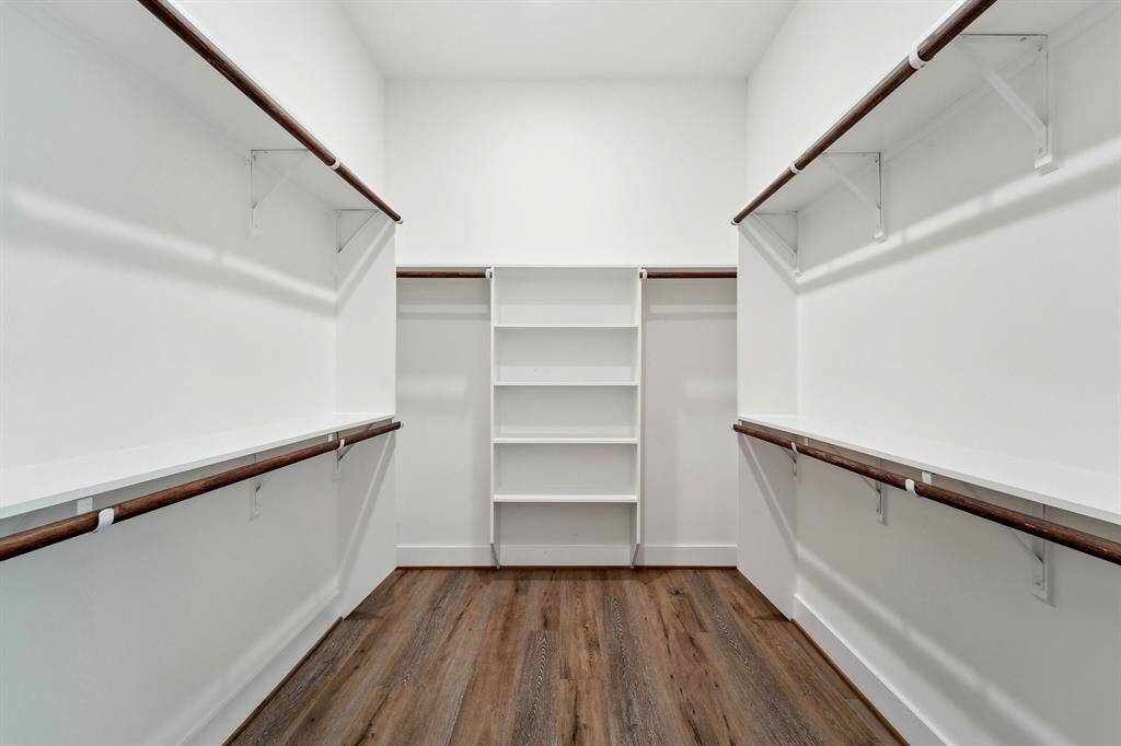 Plenty of room in this closet.