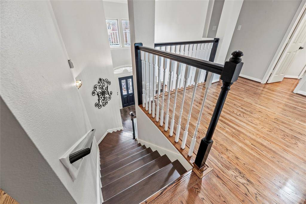 Let's head back downstairs!
