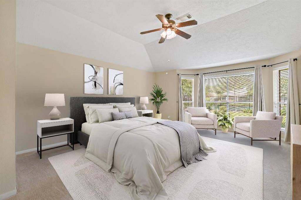 Primary Bedroom Virtually Staged