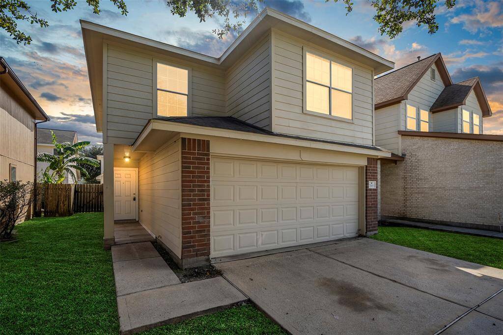 Beautiful 4 Bedroom, 2 1/2 Baths, with 2 car garage on a CUL-DE-SAC. You will love the open concept living with the oversized Family Room open to the Kitchen with a half bath downstairs. All tile downstairs, NO CARPET HERE!  Upstairs you will find all your bedrooms with NEW CARPET & the Primary Bath and another full Secondary Bath.  Laundry Room is upstairs too! Low maintenance fenced backyard.