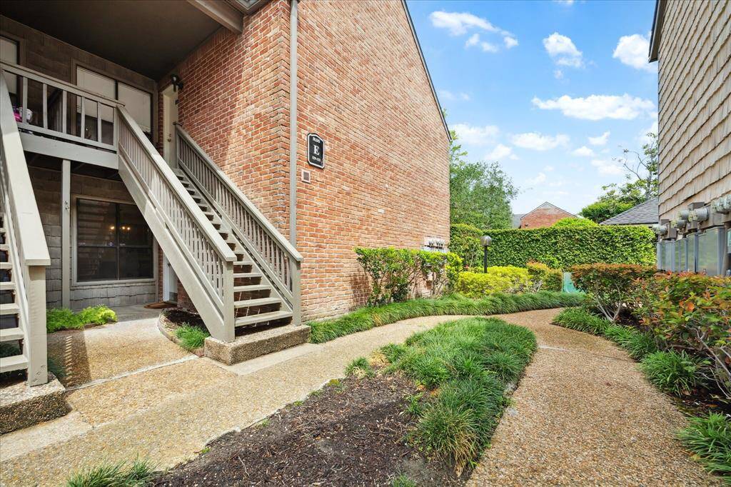 Condo #131 is located on the first floor in Building E