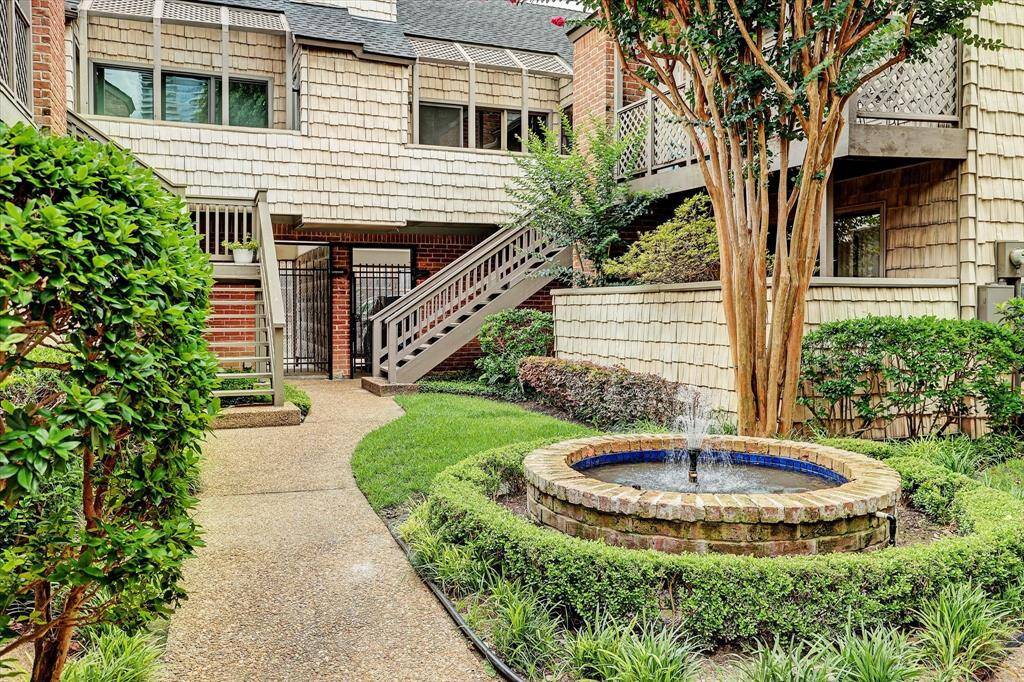 Lovely well maintained grounds and thoughfully placed fountains are throughout this charming and quiet gated community