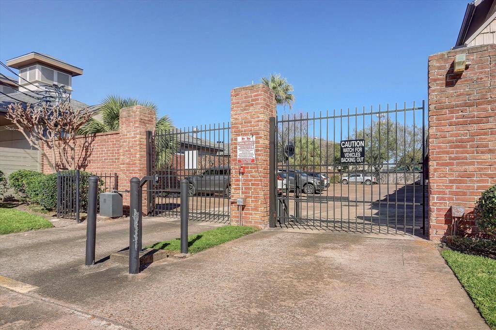 Gated access for additional privacy and security.