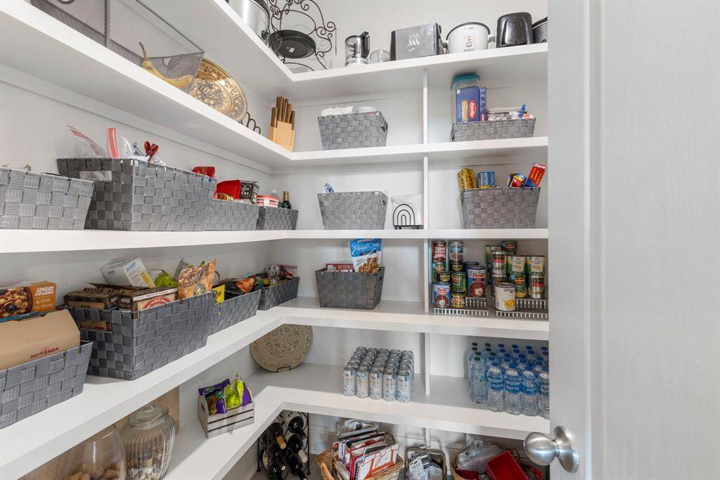 Wow. Check out this large walk-in pantry.