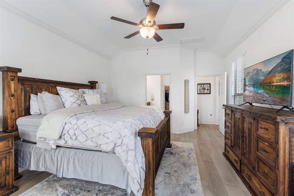 The warmth and brightness make this retreat a great room for relaxing.
