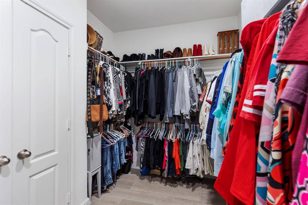 Large walk-in closet