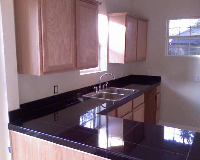 Granite kitchen counter