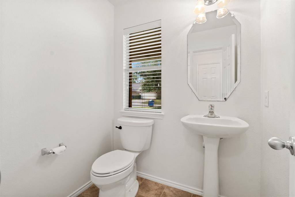 Half bath. 1st floor