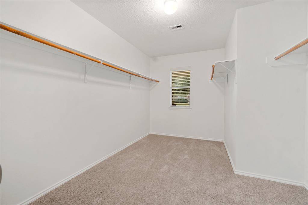 Primary closet