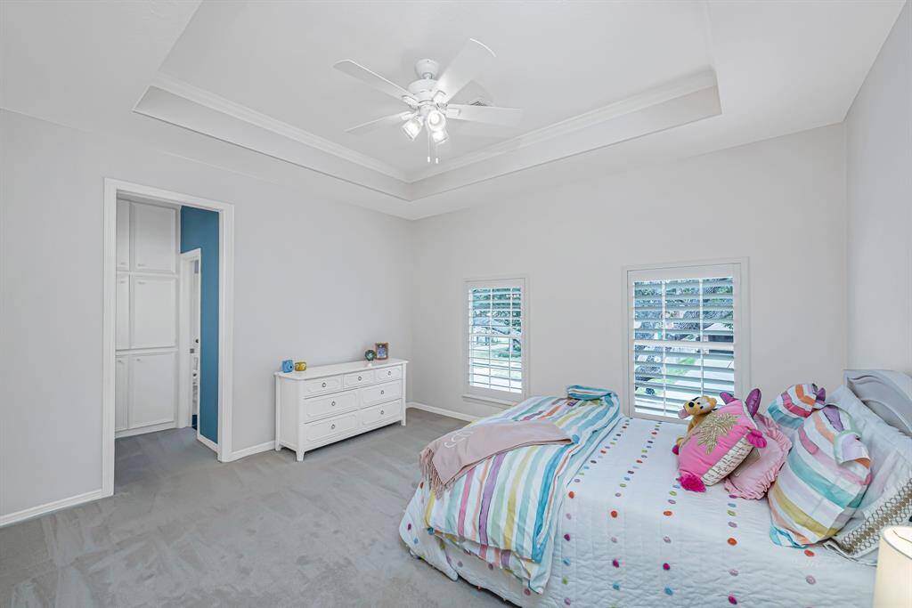 All bedrooms are nice sizes with great storage