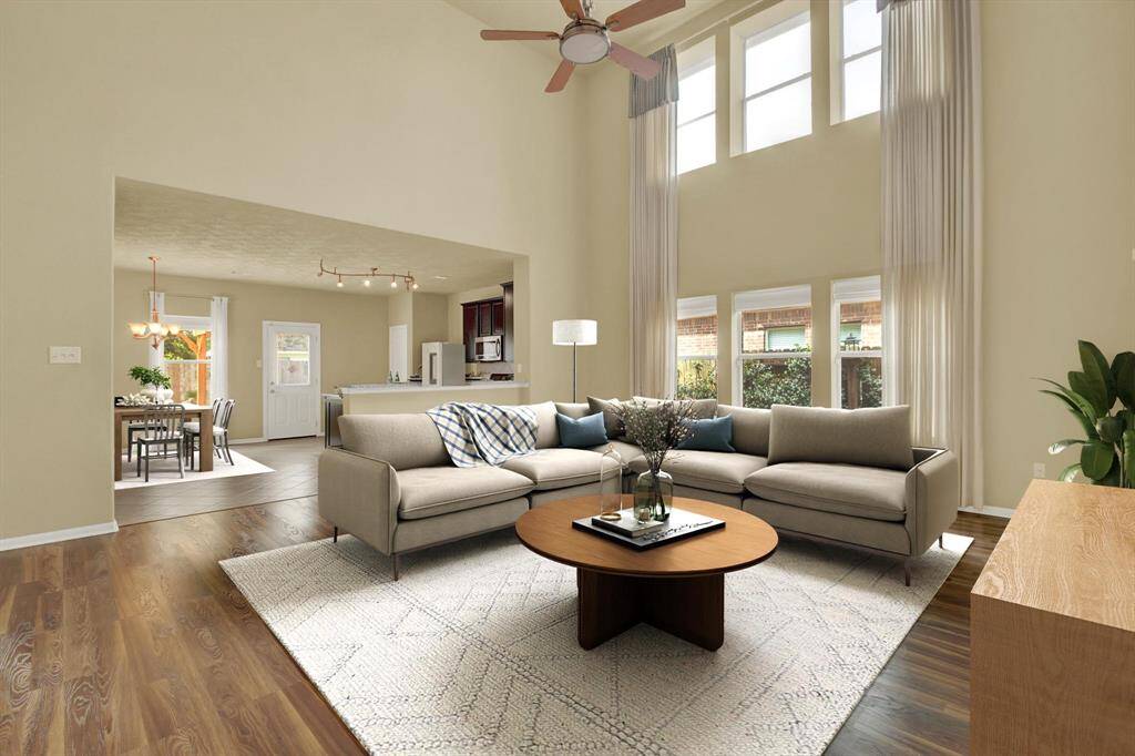 Virtually stage Living Room