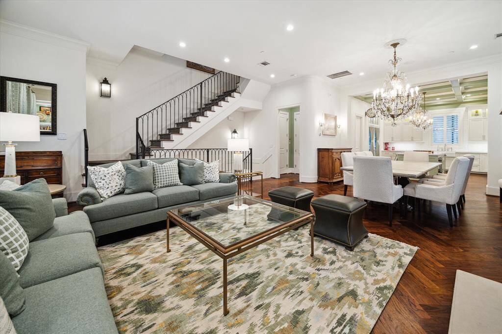 Another view of family room space.