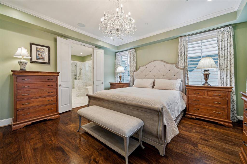 Located on the third floor the Primary Suite is a delightful retreat.