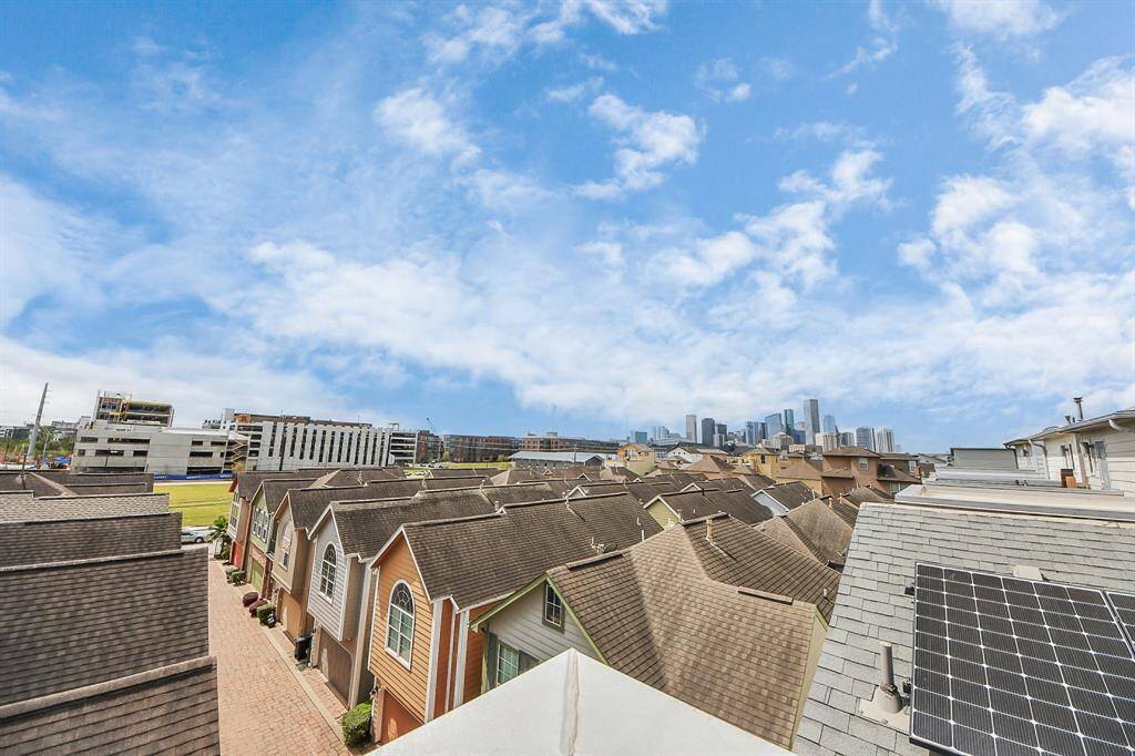 Downtown Views from Rooftop Deck