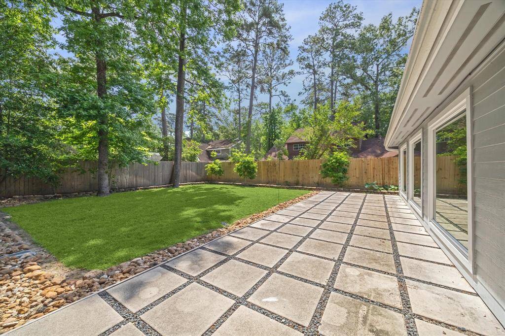 Back yard with considerable space