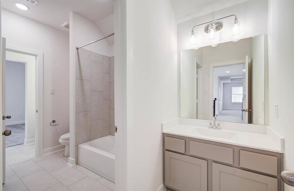 Jack and Jill bathroom