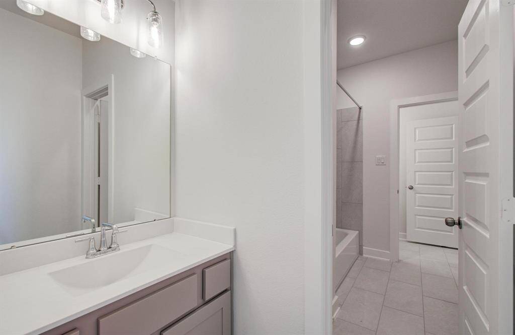 Jack and Jill bathroom