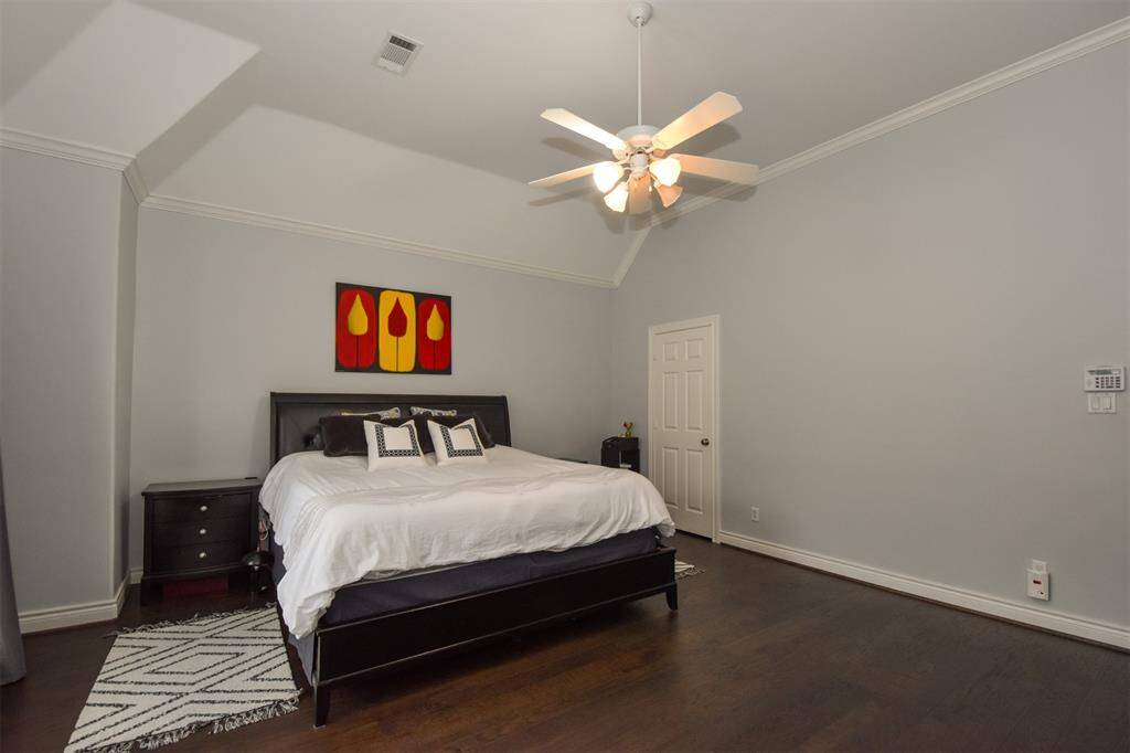 Alternate view of the primary bedroom - has 2 separate closets