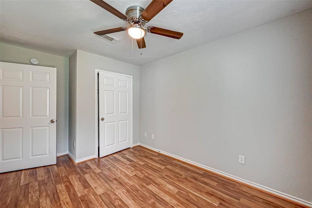 Choose from 3 bedrooms to set up your personal space.