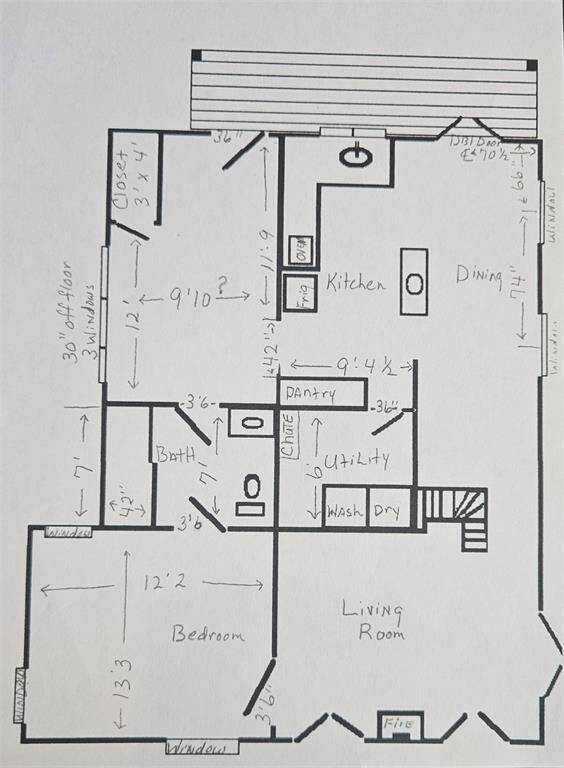 Downstairs current floorplan
