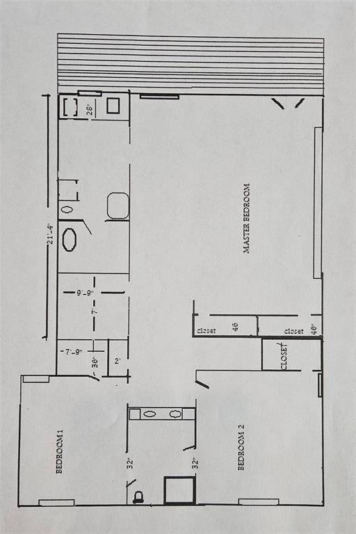 Upstairs current floorplan.