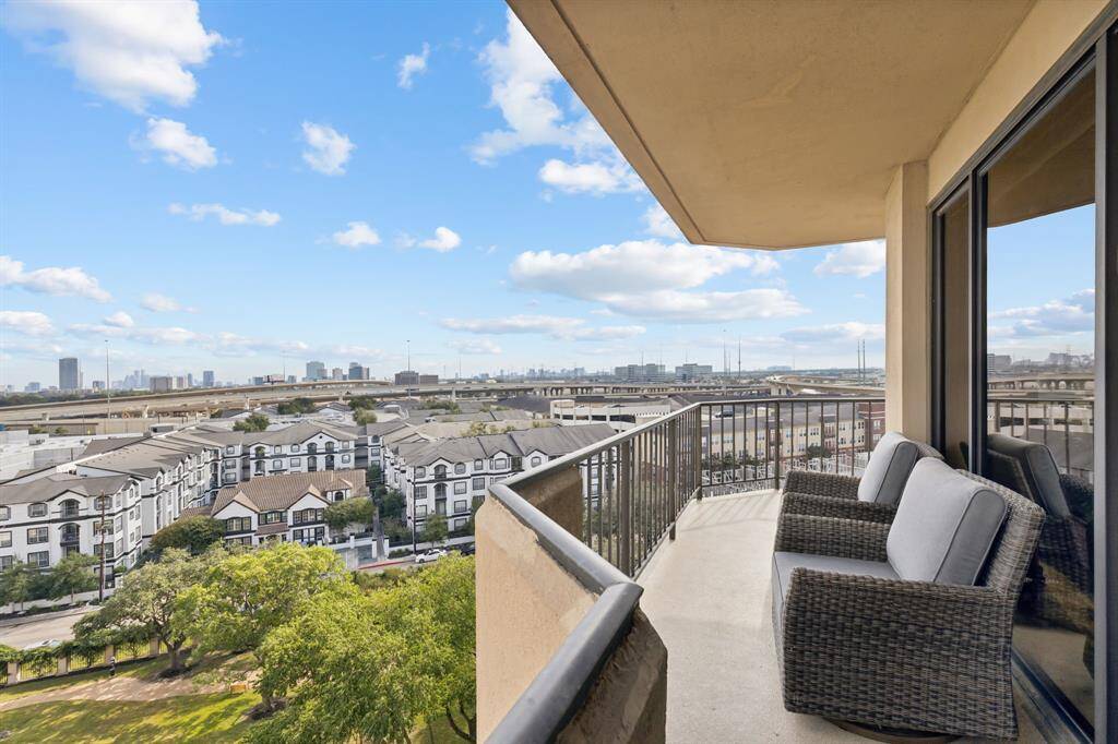 More 180' views from your balcony located right off of living room.