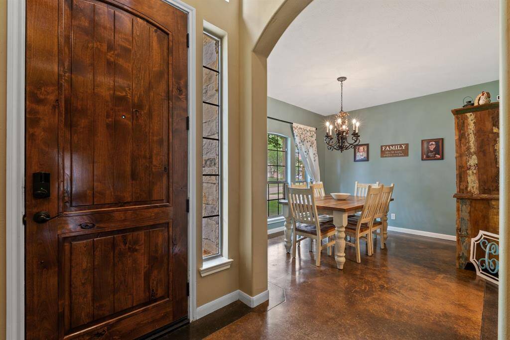 Front Door Entrance/Dining Room