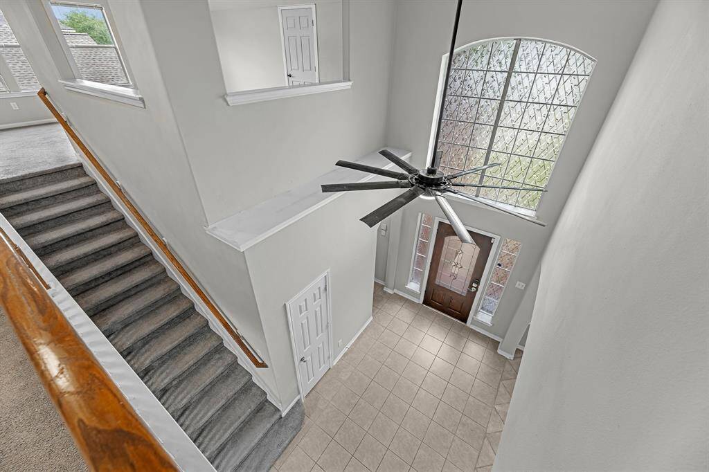 View of stairs.