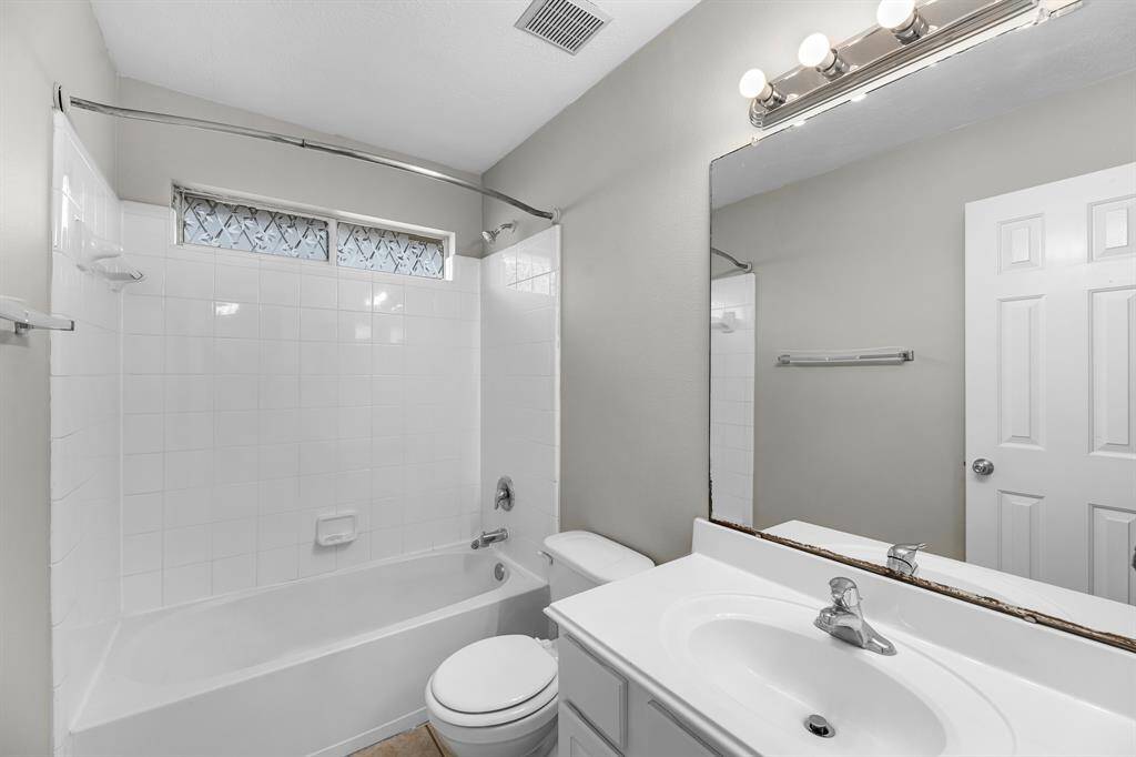 Second full bath - second floor.