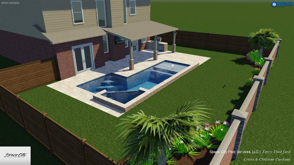 Pool rendering