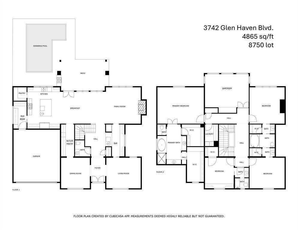 3742 Glen Haven floorplan