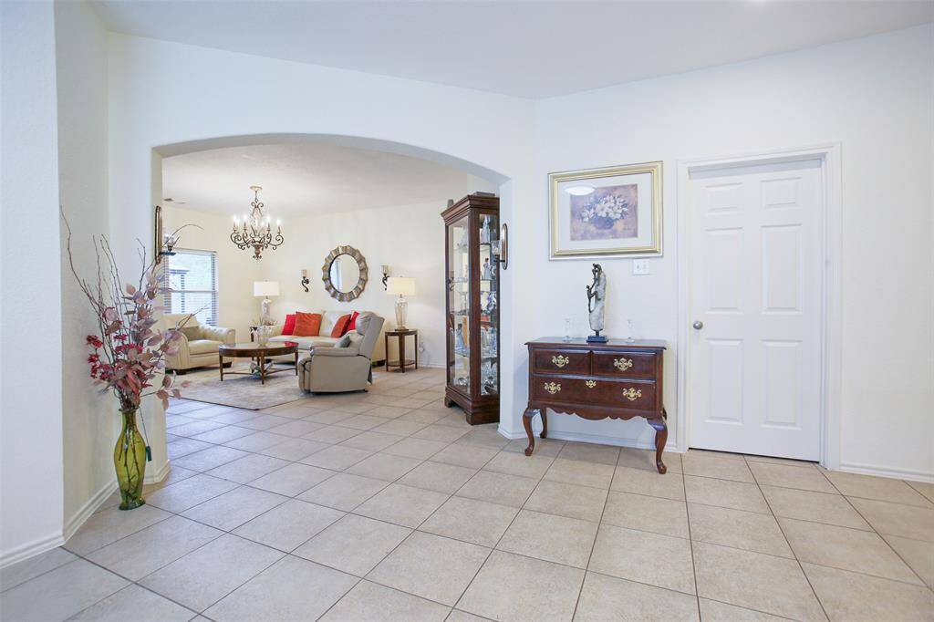 Kitchen is open to the living room