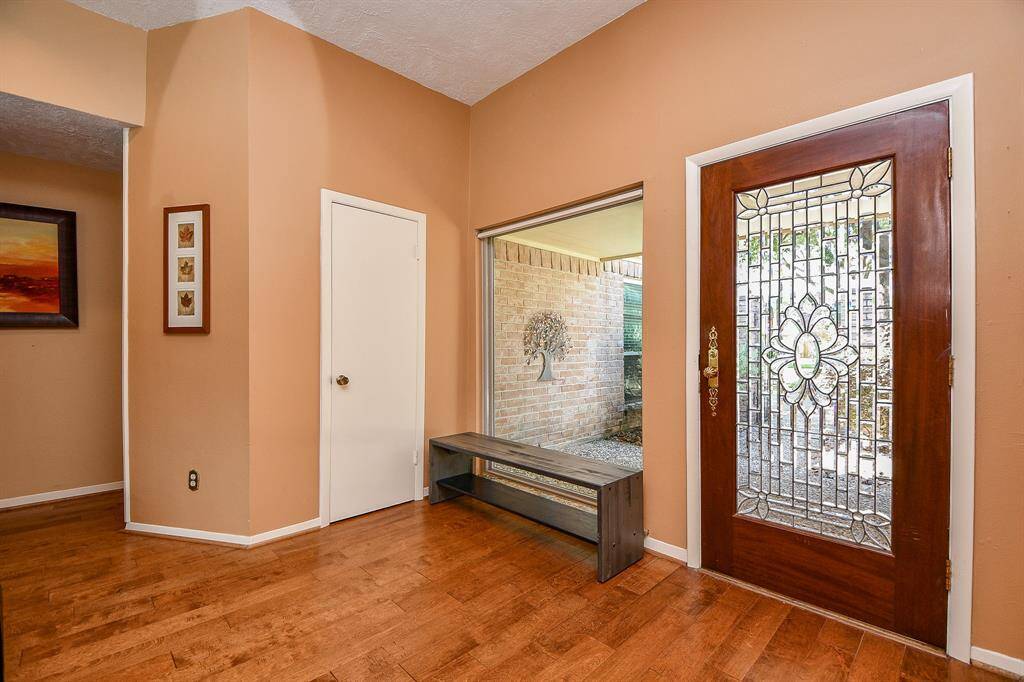 Beautiful front door and entry