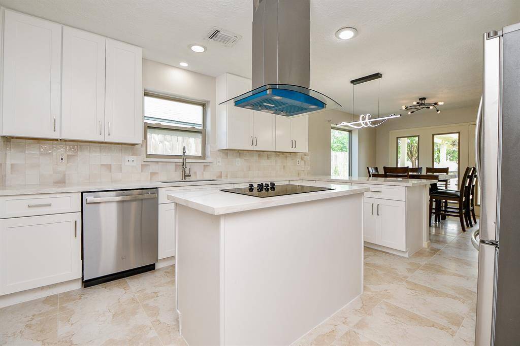 Totally remodeled kitchen