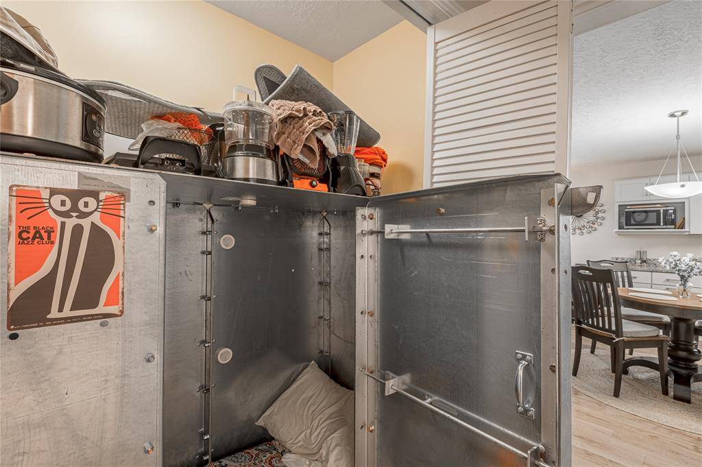 Storm Shelter in the hall closet