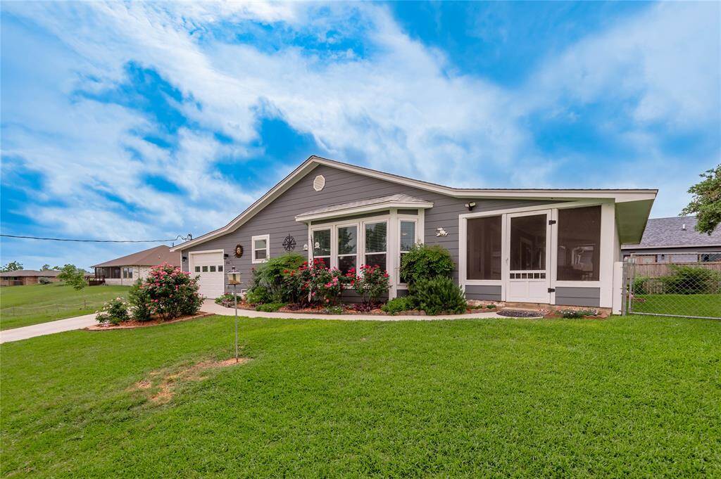 Front entry with beautiful landscaping