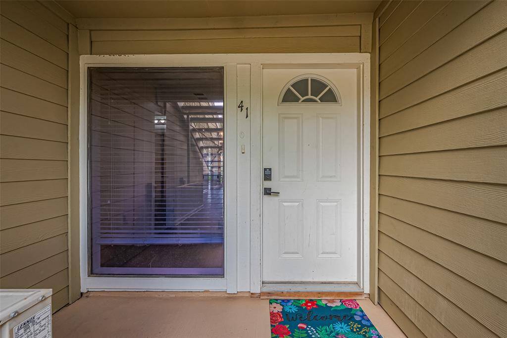Front door entrance