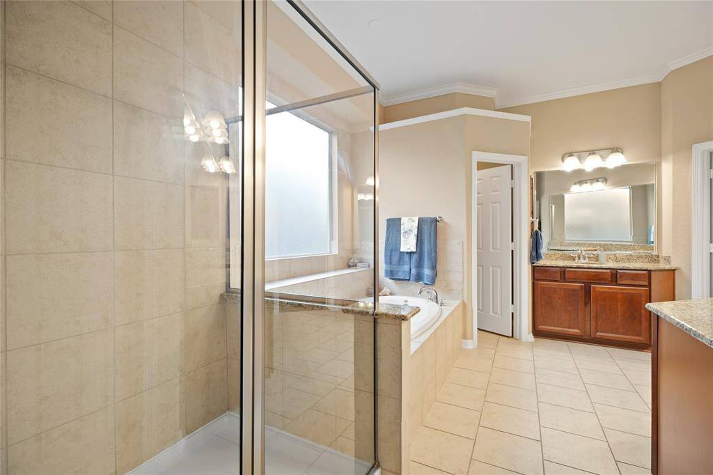 Separate shower