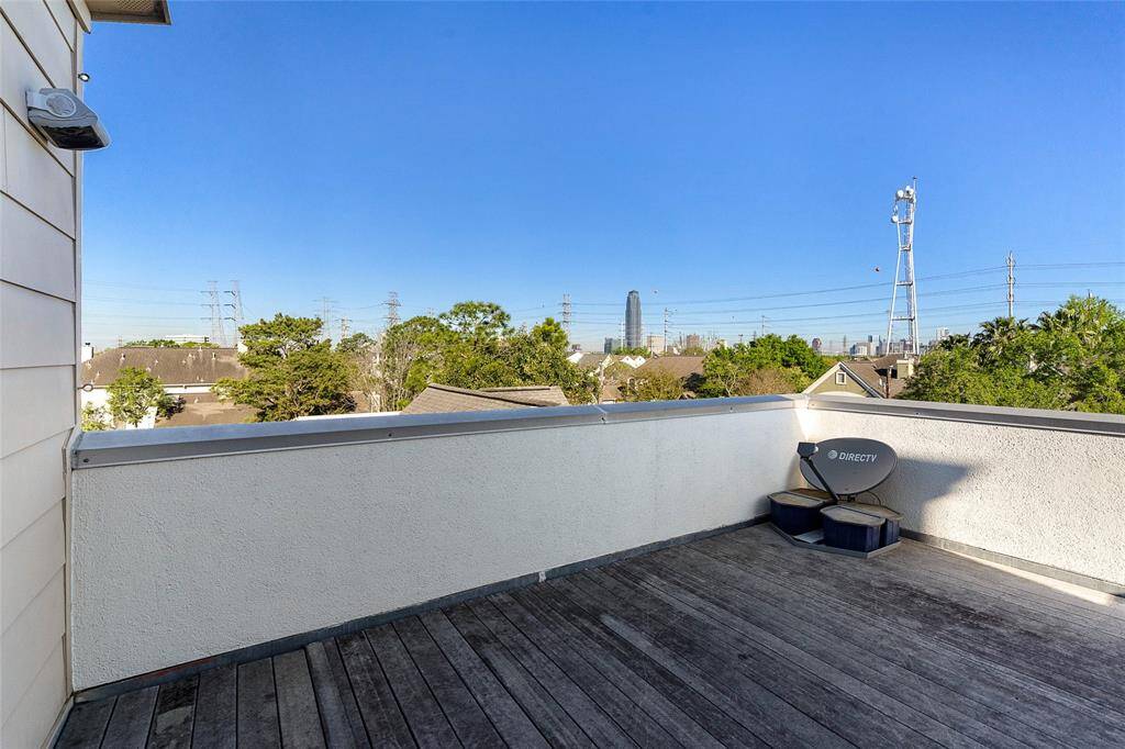 Roof Terrace for Skyline Views