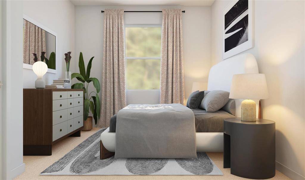 Bedroom 2 - Photo Rendering is used for illustration purposes.