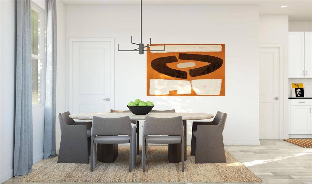 Charming Dining Area - Photo Rendering is used for illustration purposes.