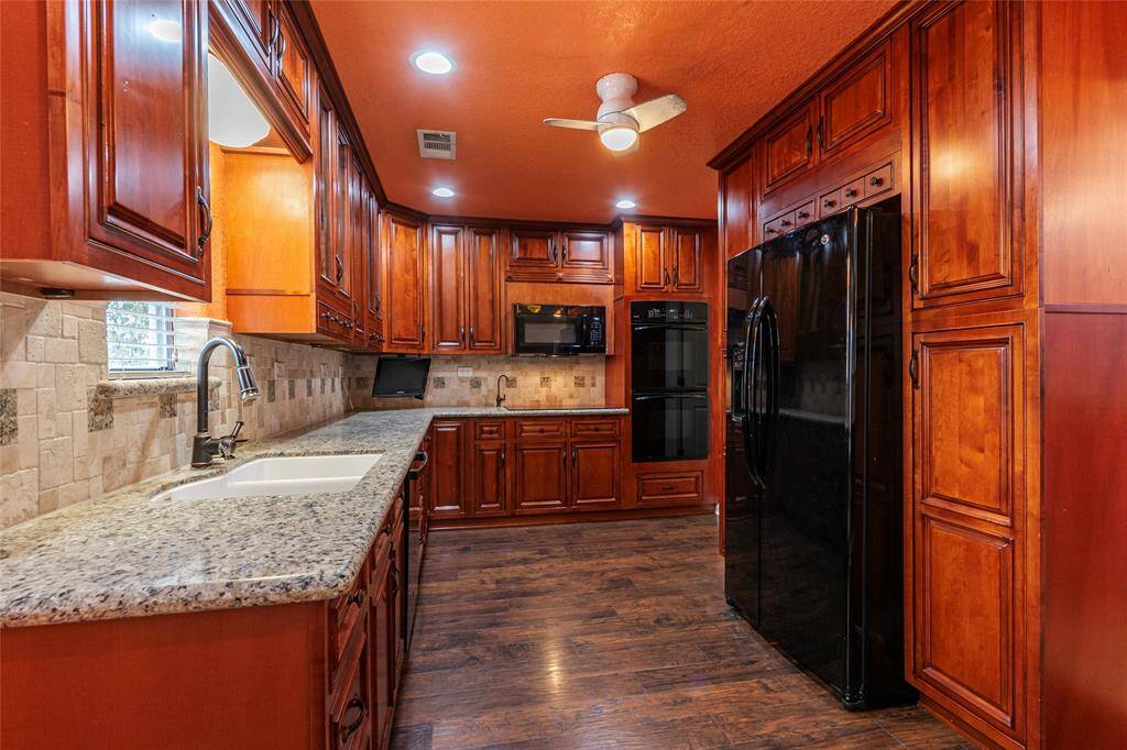 Custom cabinetry in the kitchen