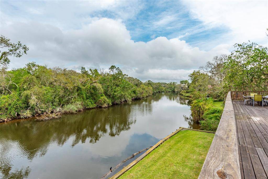 View from the upstairs deck