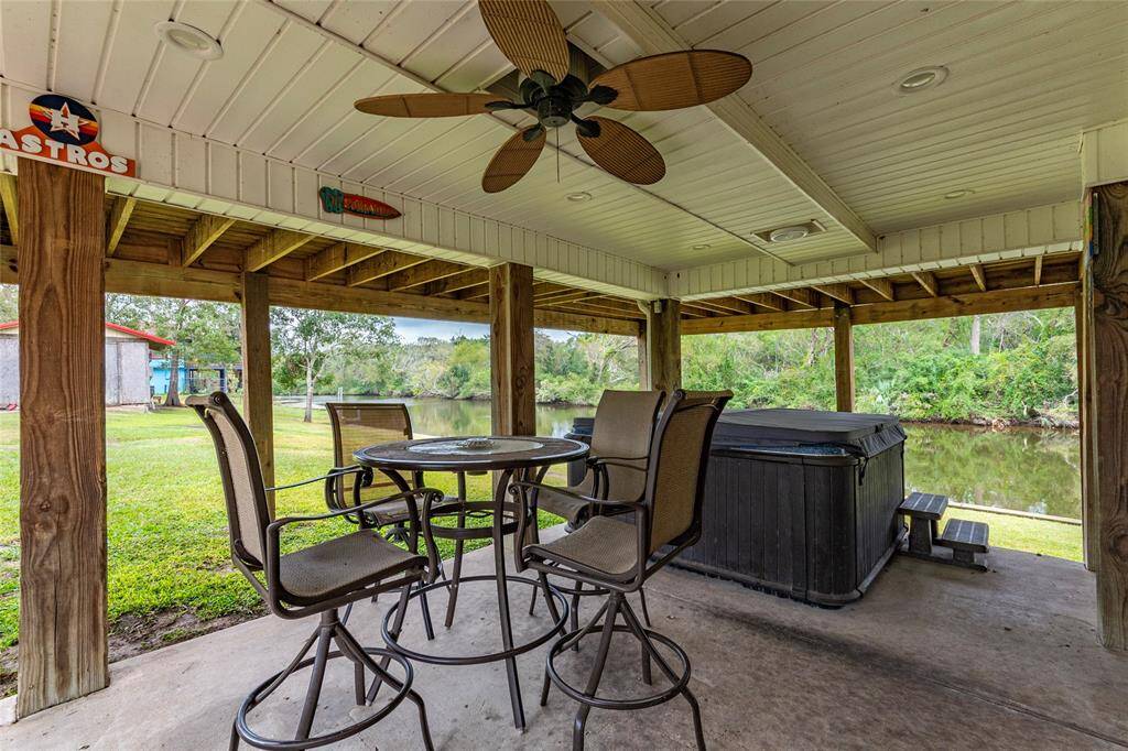 Carport with a view
